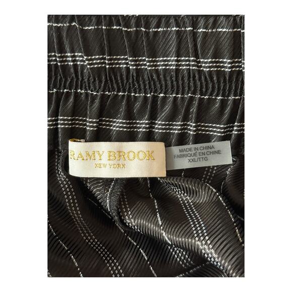 Ramy Brook pants Anahi Variegated striped wide leg size XXL - Picture 5 of 7